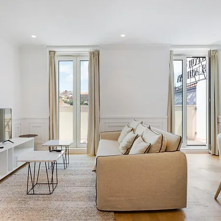 Ave Liberdade Restauradores Deluxe شقة *